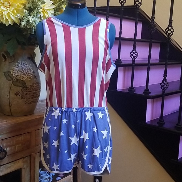 Junk Food Clothing Pants - New Junk Food Clothing 🇱🇷 Romper - SZ L